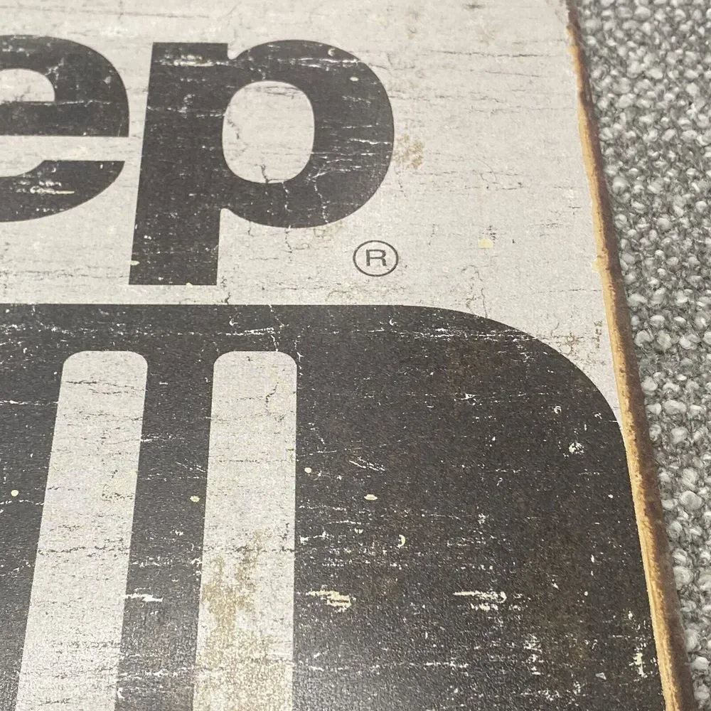 Jeep Signs Set Of 2 One New Sealed‎ Garage Man Cave Jeep Collectors Nice Signage